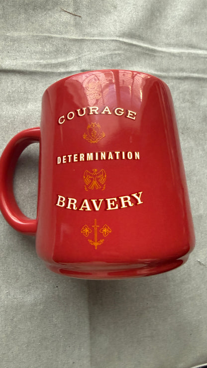 Harry Potter Gryffindor Ceramic Coffee Mug Red Universal Studios Wizarding World