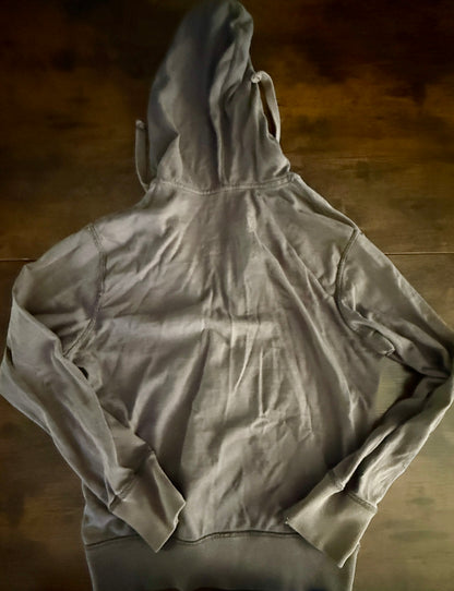 American Eagle Outfitters Vintage Fit Zip-Up Hoodie Gray Men's Medium Full Zip Sweatshirt