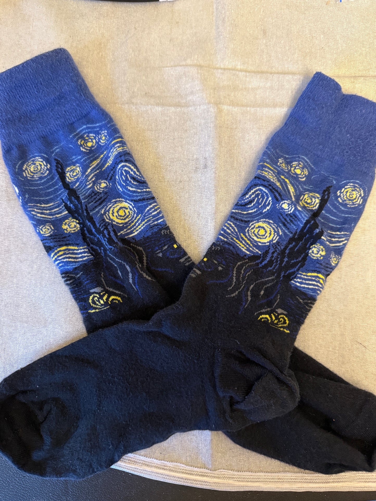 Artist Series Women’s Socks Van Gogh's Starry Night