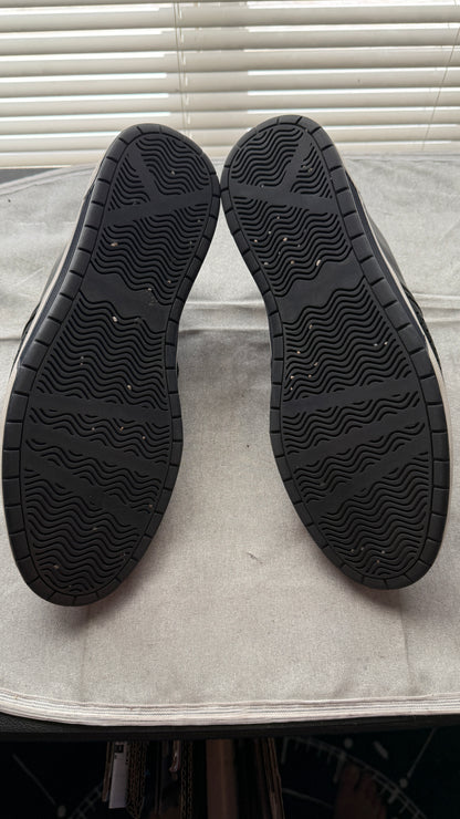 ZZHAP Men’s Black Perforated Casual Dress Shoes Size 10 Lightweight Lace Up
