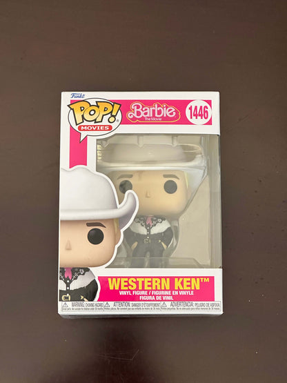 Barbie Western Ken Vinyl Figure #1446 NIB Funko Pop! Movies