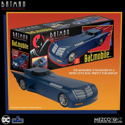 Batman The Animated Series Batmobile Vehicle Mezco Toys