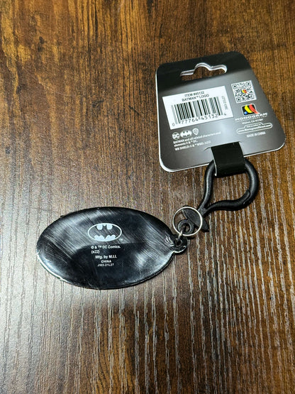 Batman Logo Soft Touch Key Ring DC Accessories Keychain Monoram International