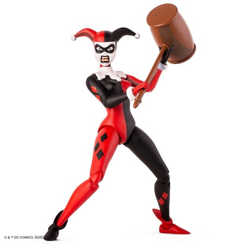 Mondo BTAS Batman Animated 1/6 Harley Quinn (Regular Edition) + Batman Keychain