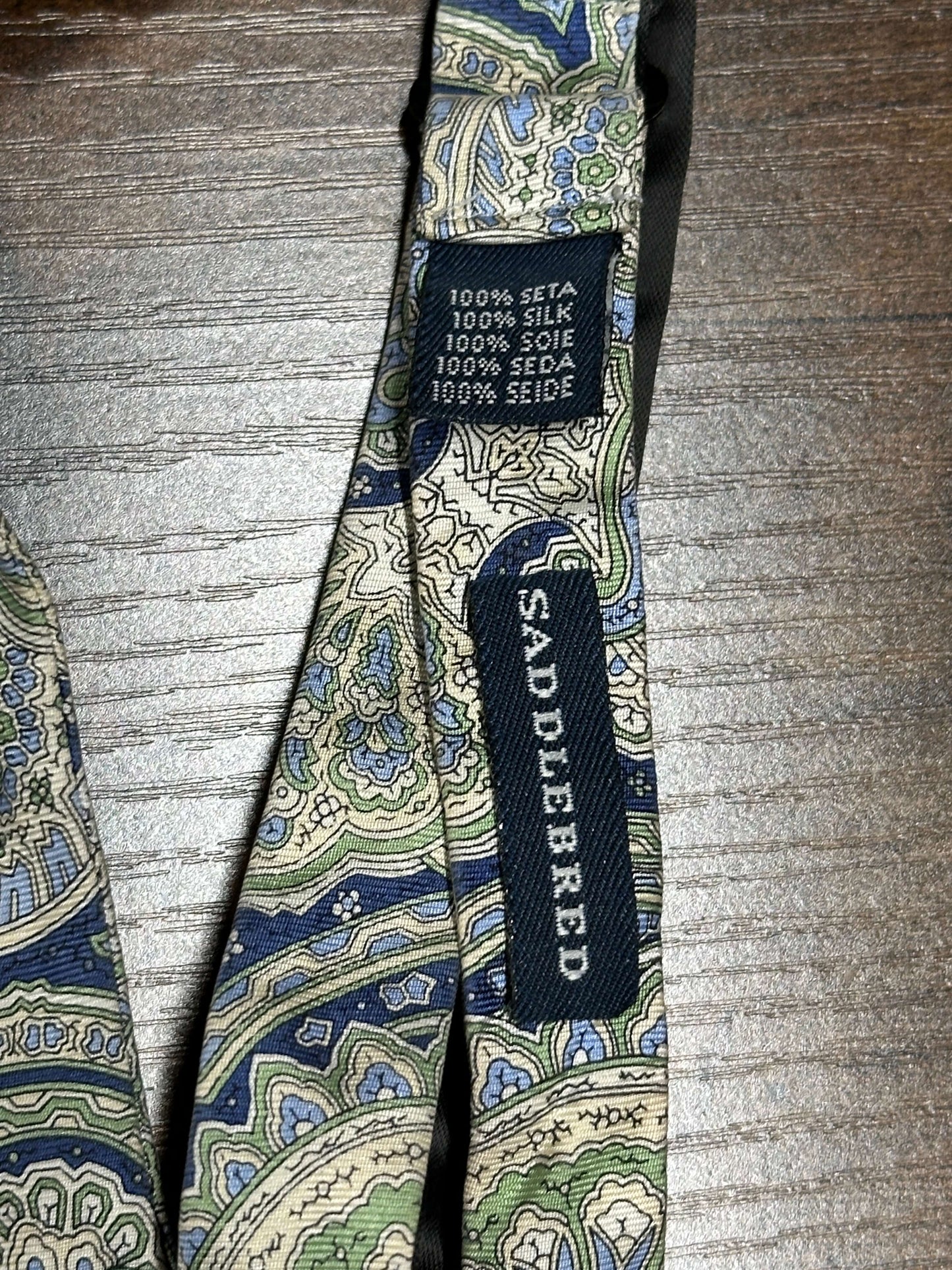Bowtie bow tie saddlebred adjustable green navy blue floral flowers formal silk