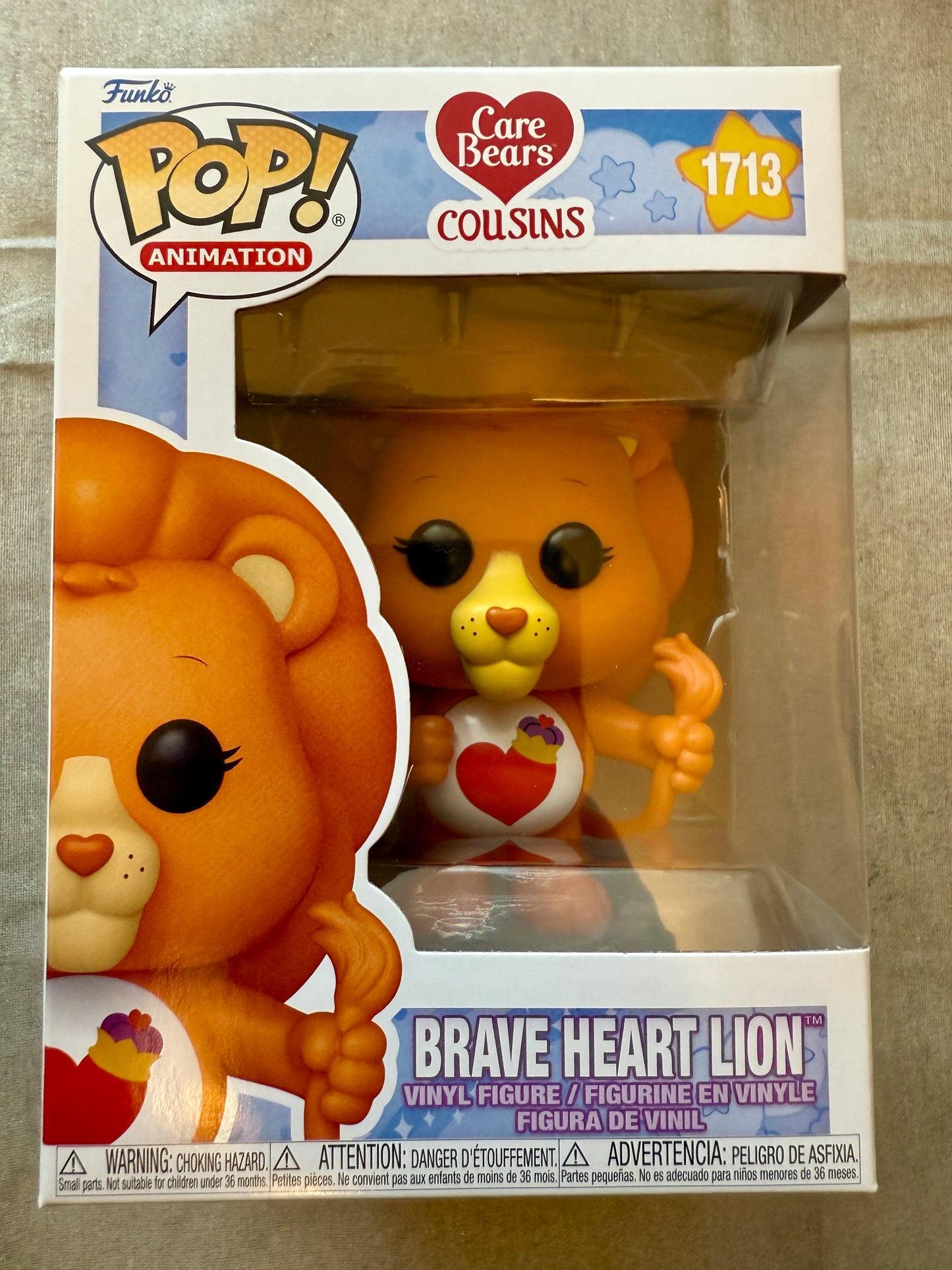 Care Bears Cousins Brave Heart Lion Funko Pop! Vinyl Figure #1713