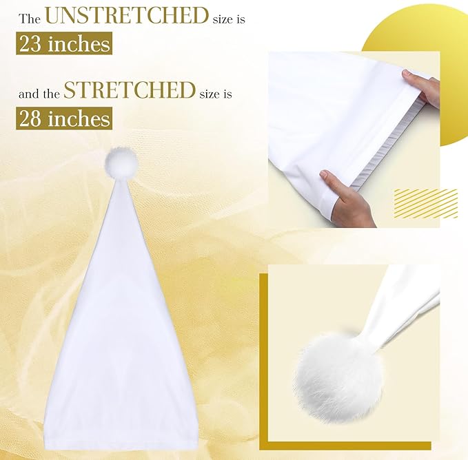 Chuarry Night Sleeping Cap Accessory Pajama Hat White Candle and Candle Holder