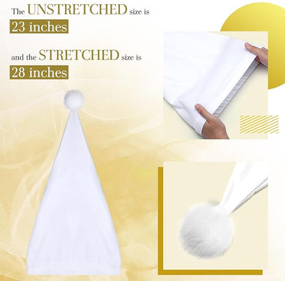 Chuarry Night Sleeping Cap Accessory Pajama Hat White Candle and Candle Holder