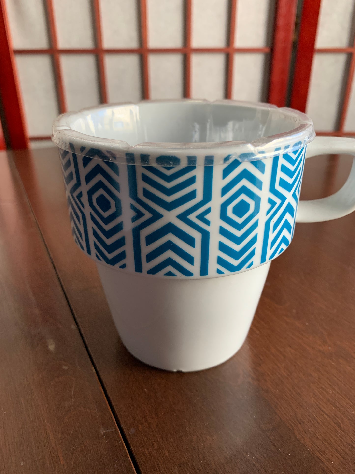 Coffee Mug Set with Stand Organizer Included Stackable Ceramic 14oz Cup Rack