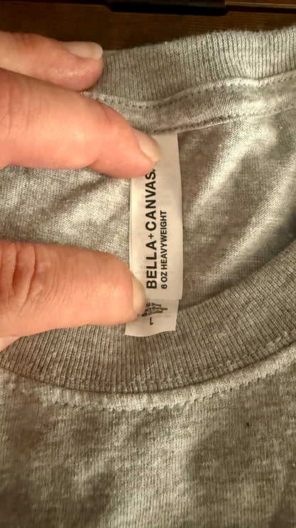 Criminal Minds Crew Gift T-Shirt Gray Size L Rare Cast & Crew TV Show Promo