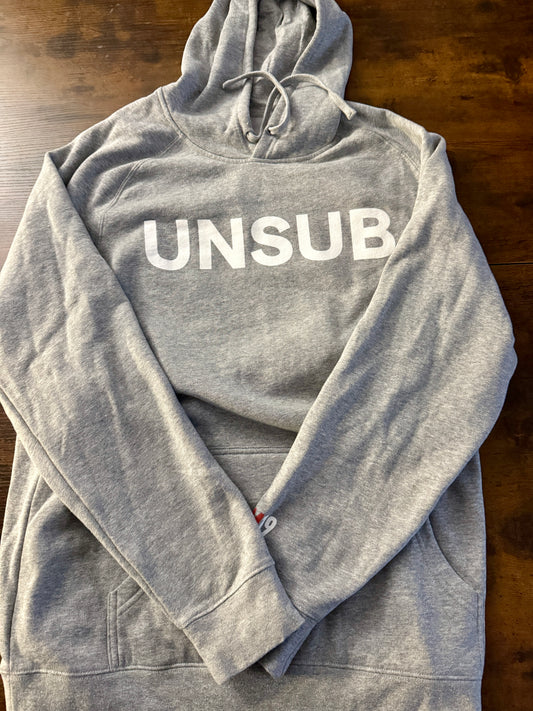 Criminal Minds Evolution Commerative Season 19 UNSUB Hoodie Tv show RARE FIND Gray XL