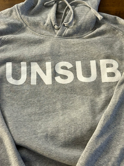 Criminal Minds Evolution Commerative Season 19 UNSUB Hoodie Tv show RARE FIND Gray XL
