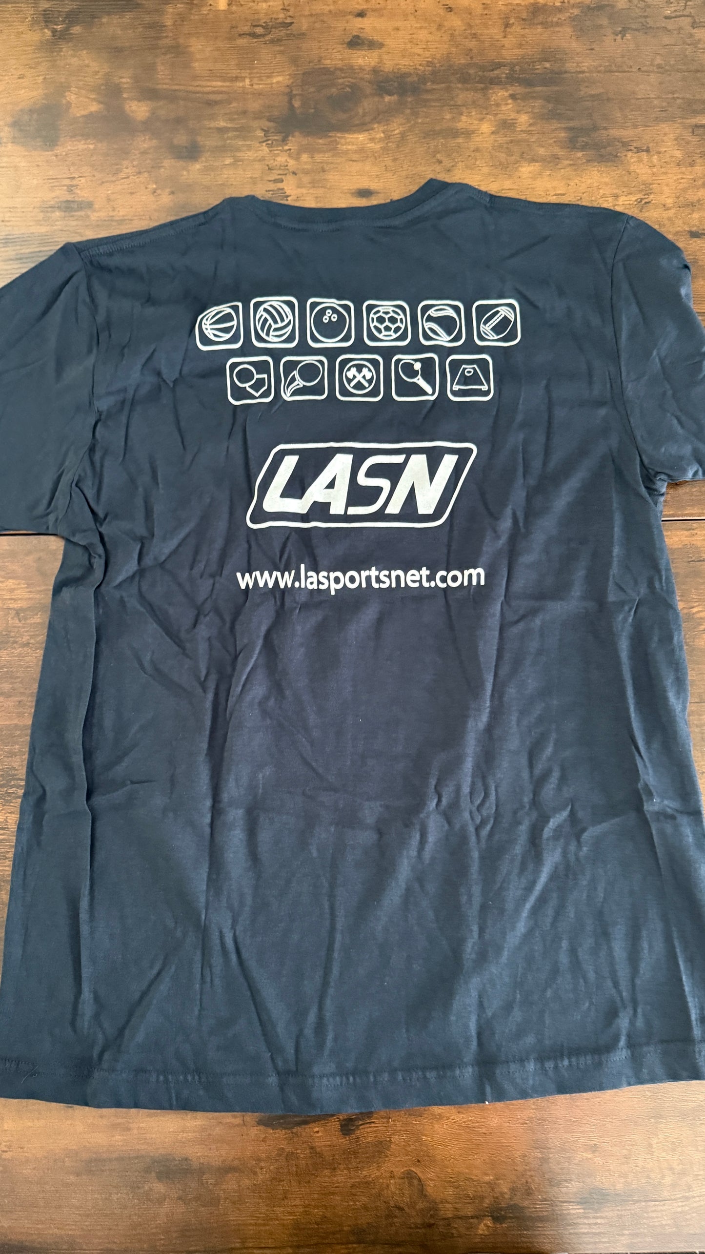 LASportsNet Graphic T-Shirt Bundle Lot 2 Men’s Large heather green & navy