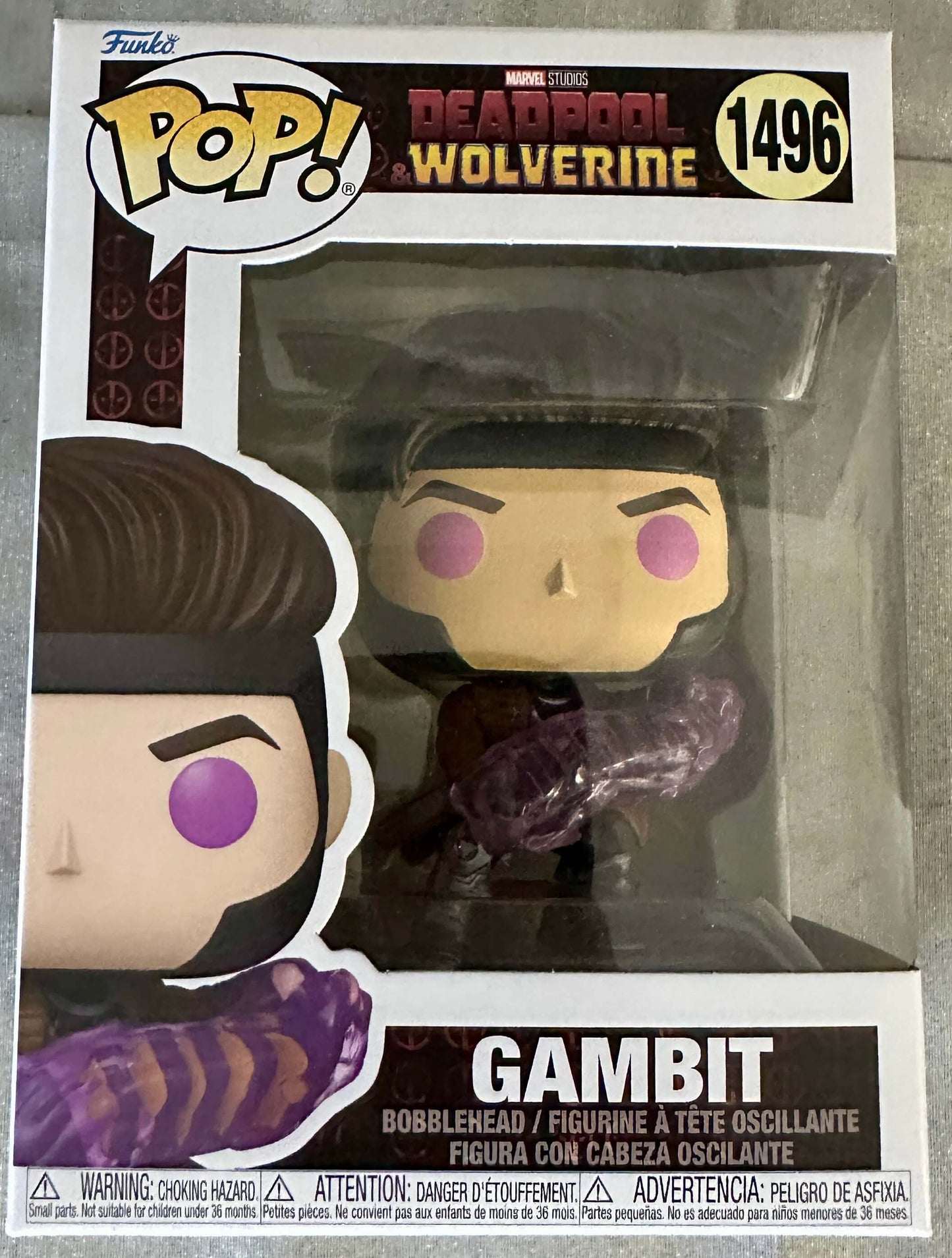 Deadpool & Wolverine Gambit Funko Pop! Vinyl Figure #1496