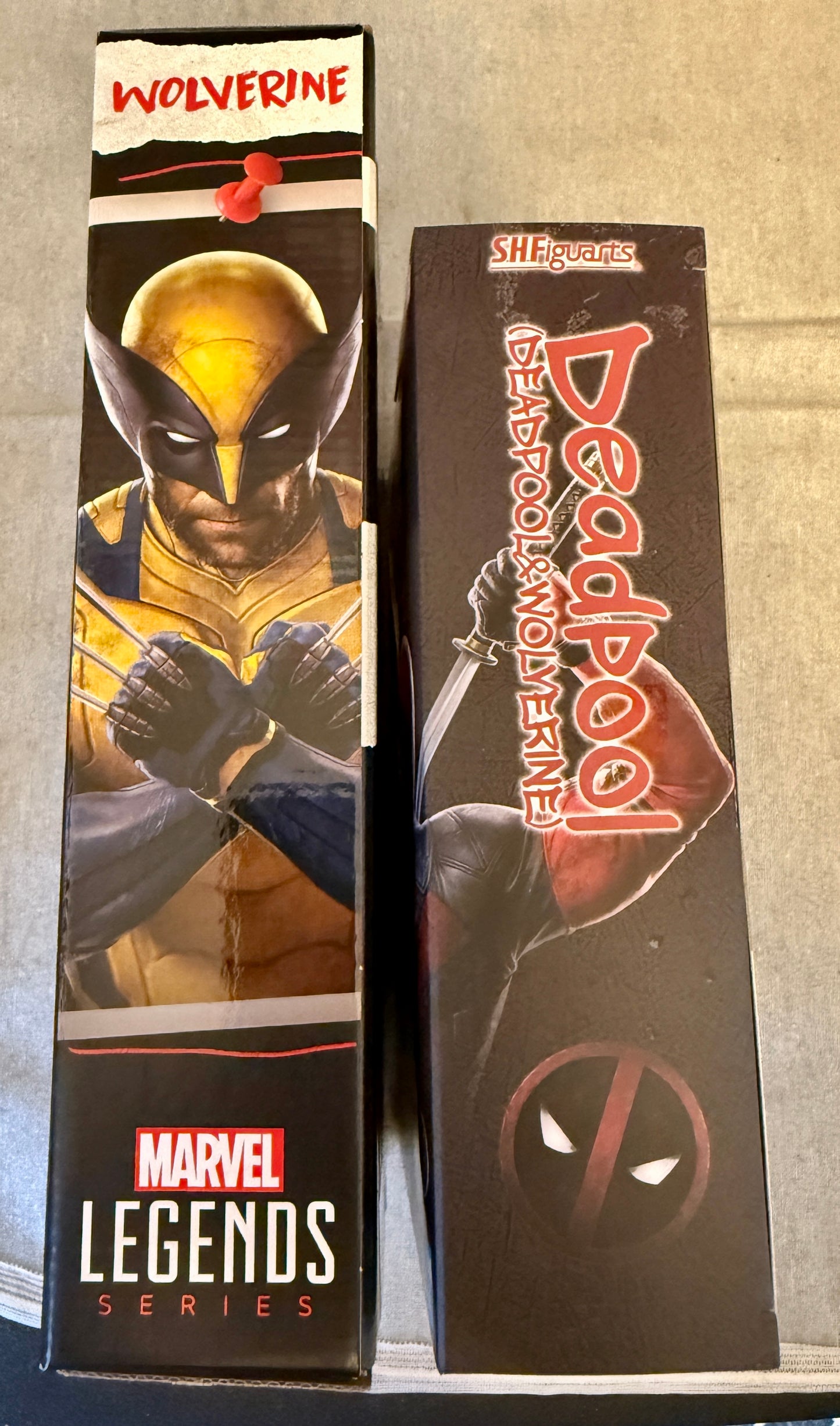 Deadpool & Wolverine S.H.Figuarts Deadpool & Marvel Legends Wolverine Mix Match