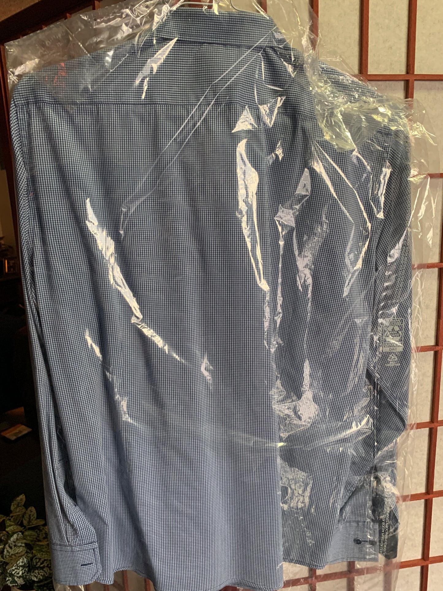 Dress Shirt Button-Down Formal Long Sleeve Collared Poplin (Check Descriptions)
