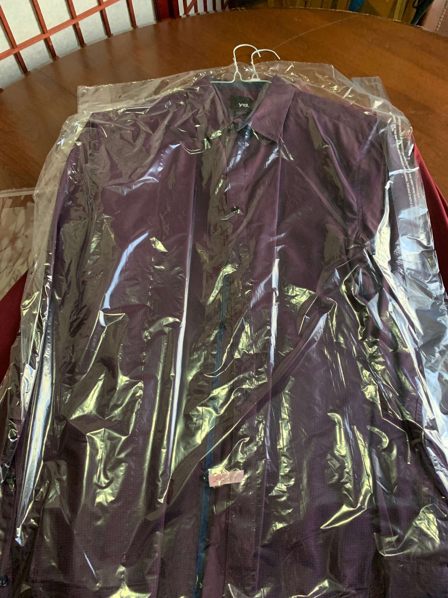 Dress Shirt Button-Down Formal Long Sleeve Collared Poplin (Check Descriptions)