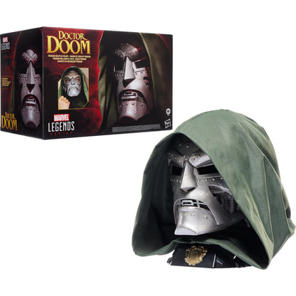 Fantastic Four Marvel Legends Doctor Doom Premium Roleplay Helmet Prop Replica