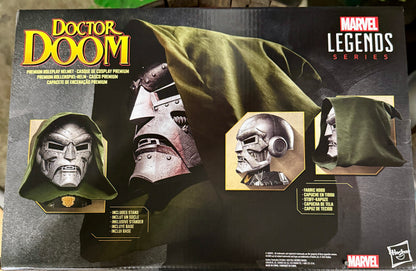 Fantastic Four Marvel Legends Doctor Doom Premium Roleplay Helmet Prop Replica