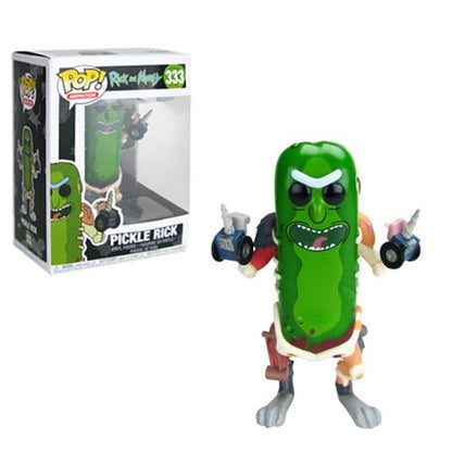 Funko Pop Lot Pickle Rick South Park Randy Robot Chicken + FREE Stitch Keychain