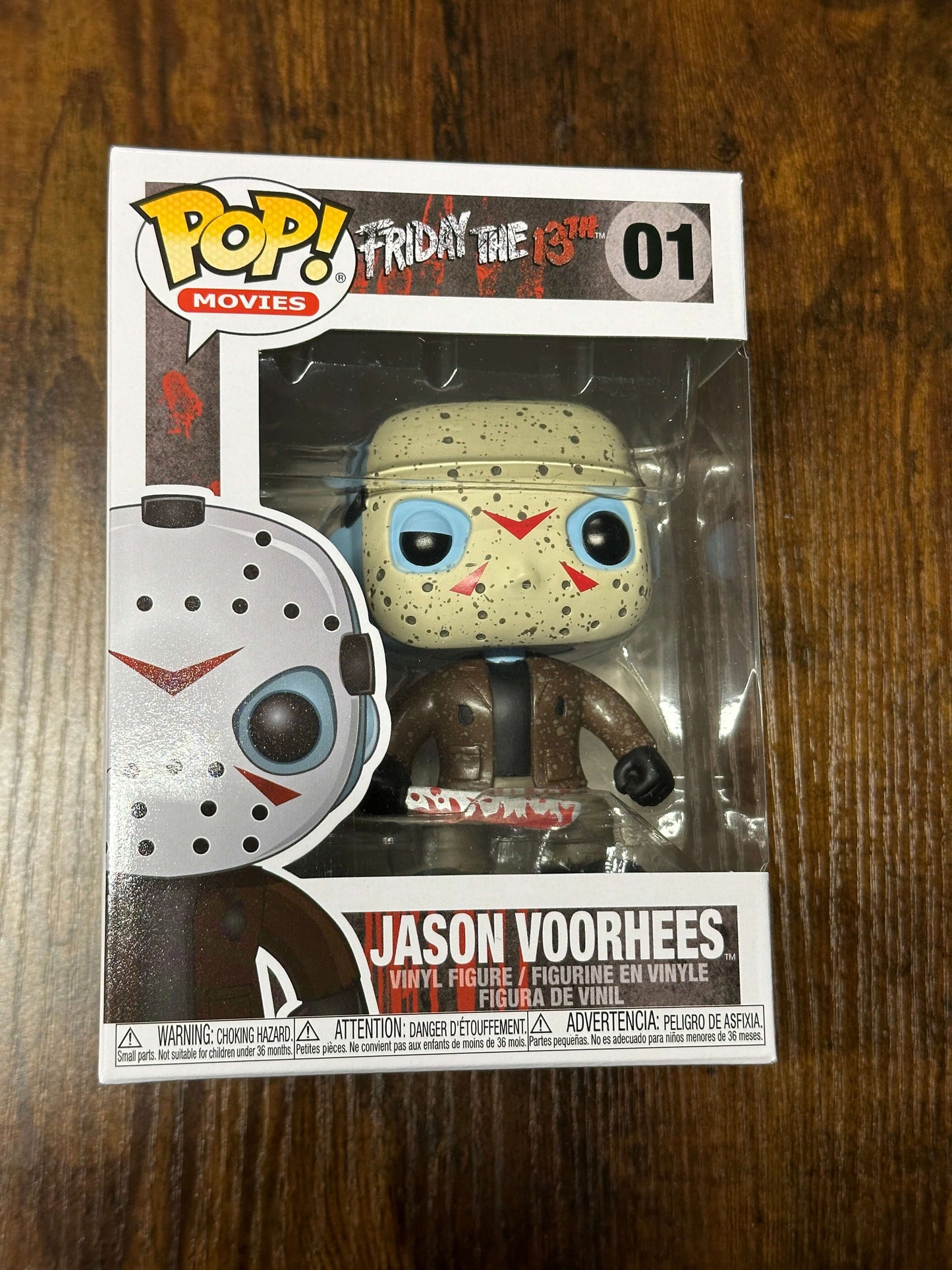 Funko Pop! Movies Vinyl Figure Friday the 13th Jason Voorhees #1 Brand New