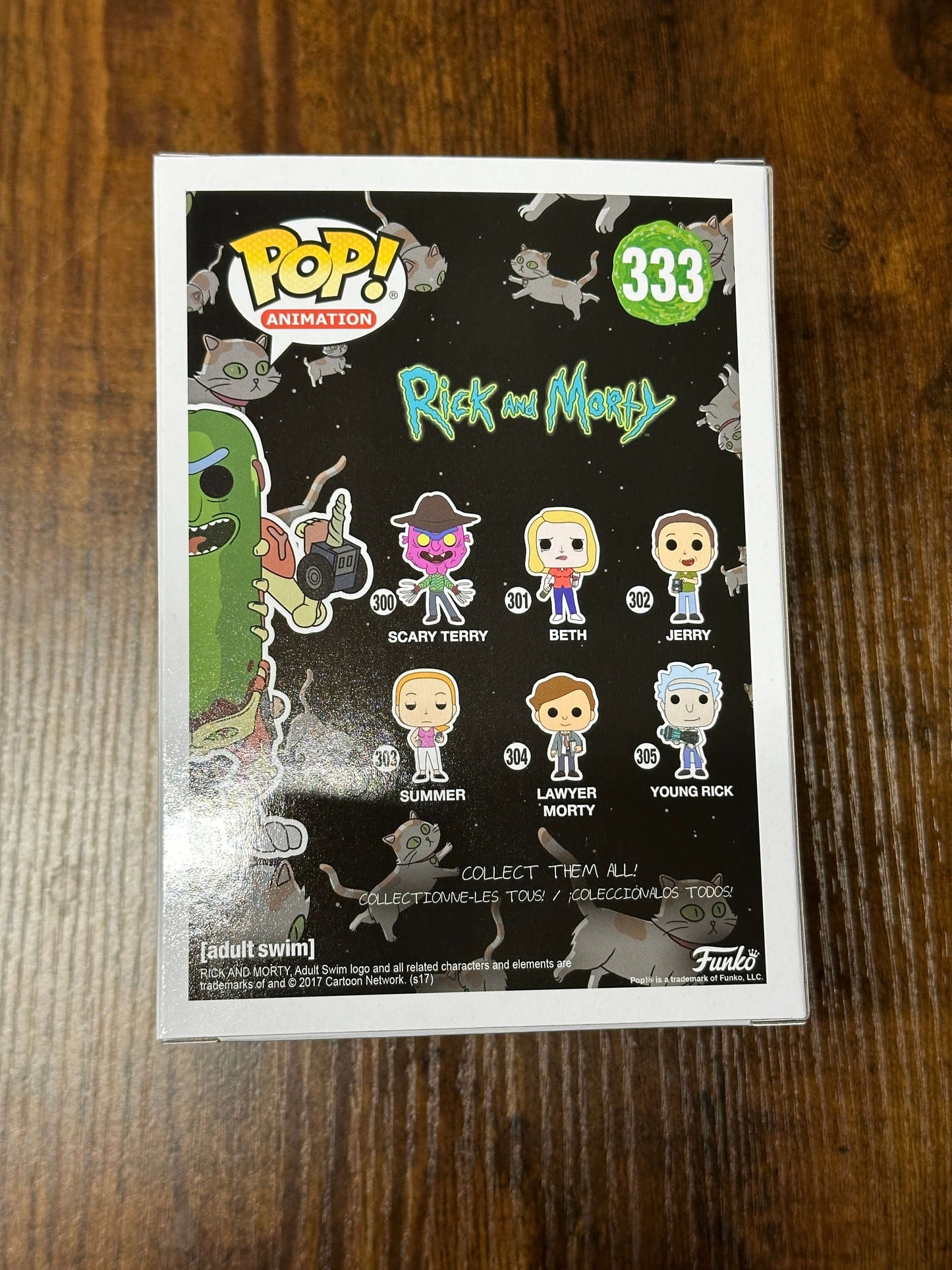Pickle Rick Funko Pop! Rick and Morty Vinyl Figure Animation  (Rat Suit) #333