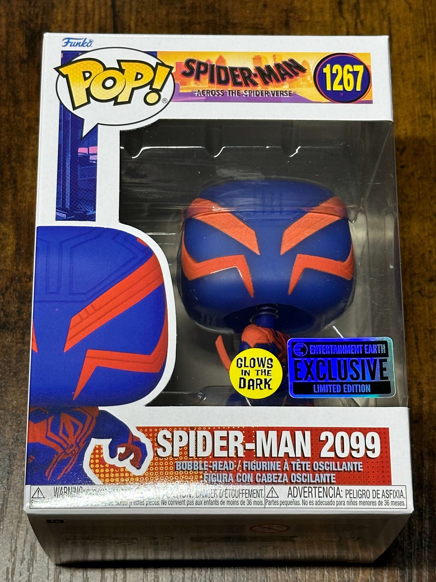 Funko Pop! Vinyl: Marvel - Spider-Man 2099 (Glows In The Dark) Spider Verse