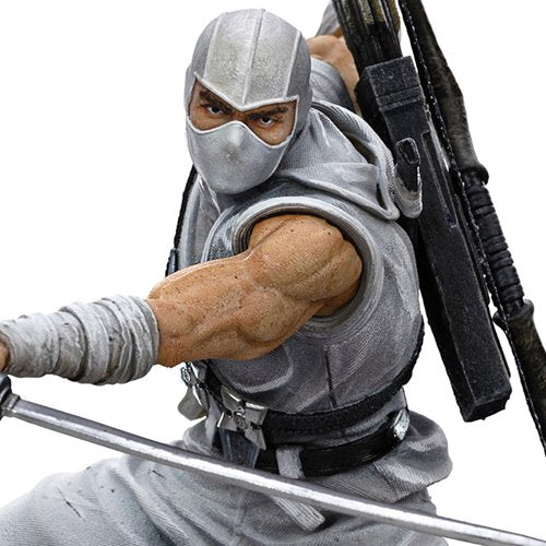 G.I. Joe Cobra Ninja Storm Shadow Art Scale 1:10 Statue Figure from Iron Studio