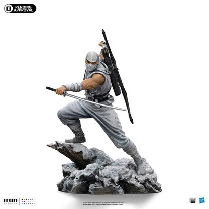 G.I. Joe Cobra Ninja Storm Shadow Art Scale 1:10 Statue Figure from Iron Studio