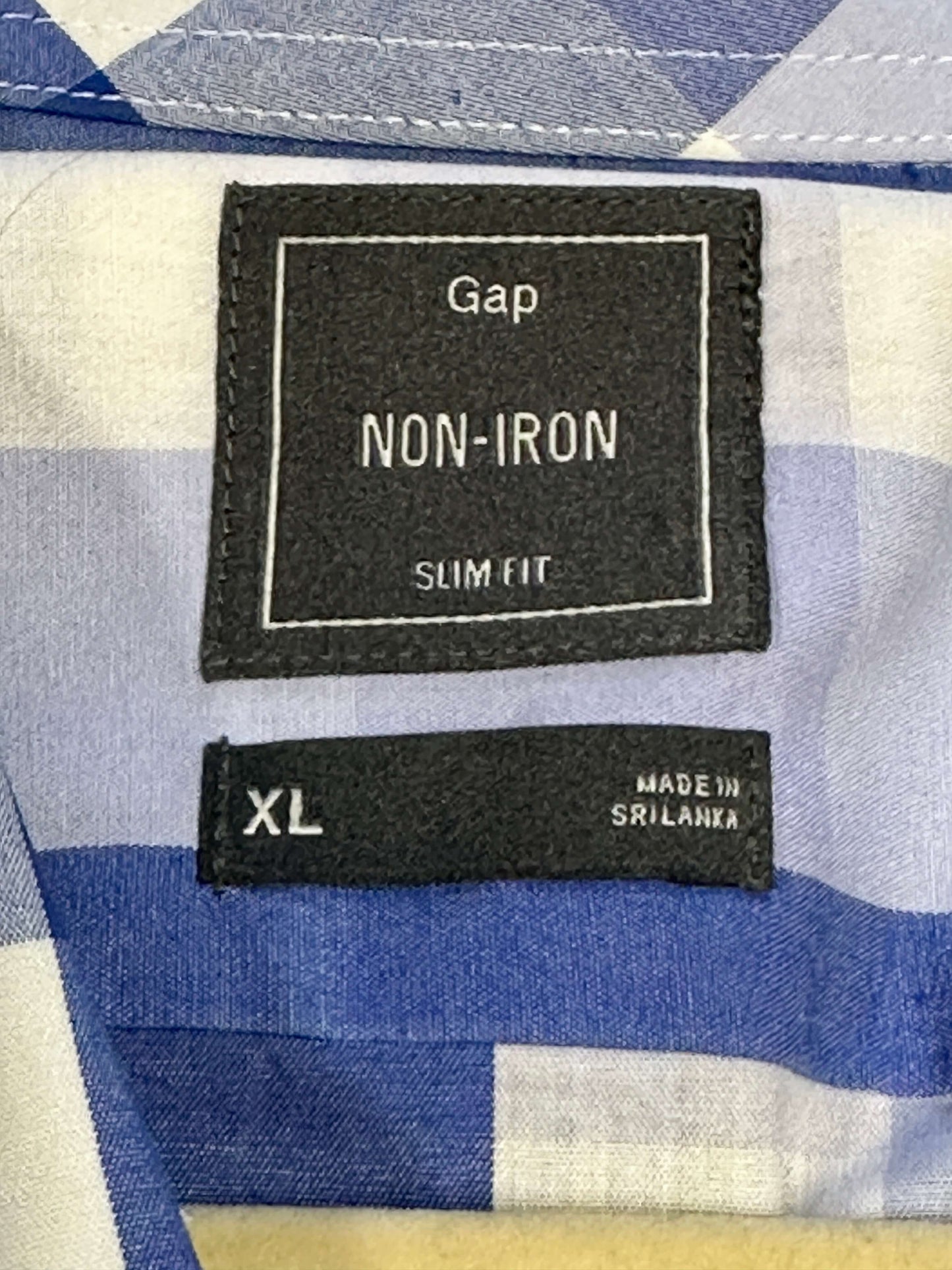 Dress Shirt Button-Down Formal Long Sleeve Collared Poplin (Check Descriptions)