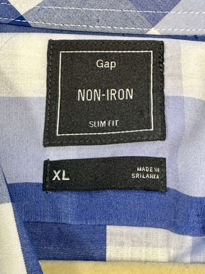 Dress Shirt Button-Down Formal Long Sleeve Collared Poplin (Check Descriptions)