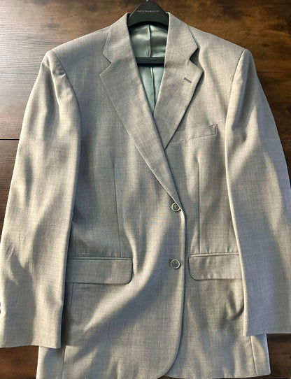 Gray Merit jacket blazer men large 42R sports coat