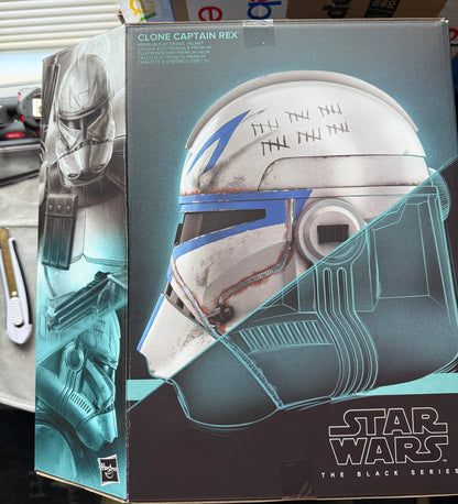 Hasbro Star Wars The Black Series - Clone Captain Rex Helmet Brand New In Stock