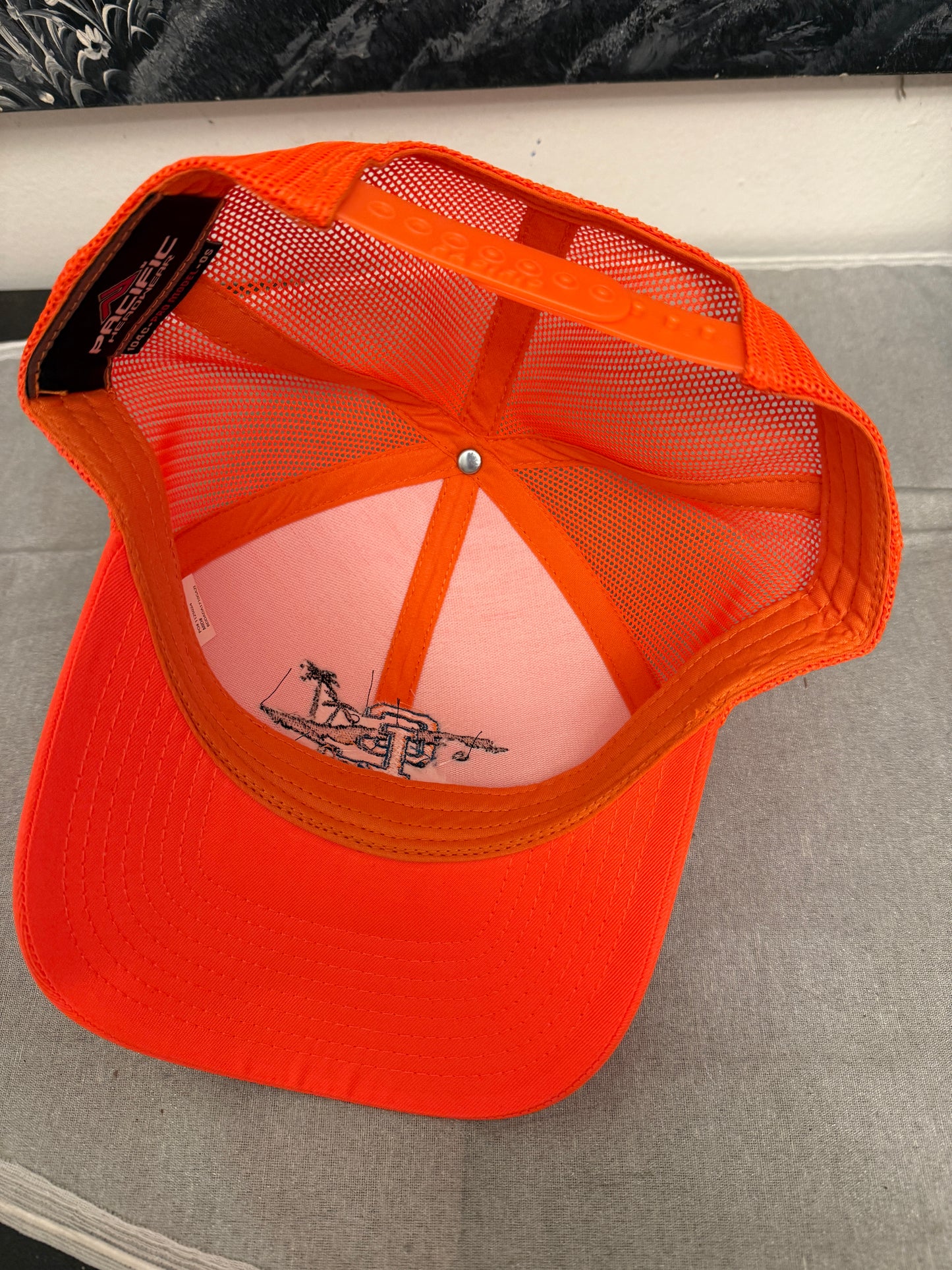 Cuba Libre Truck Hat Orange SnapBack OS
