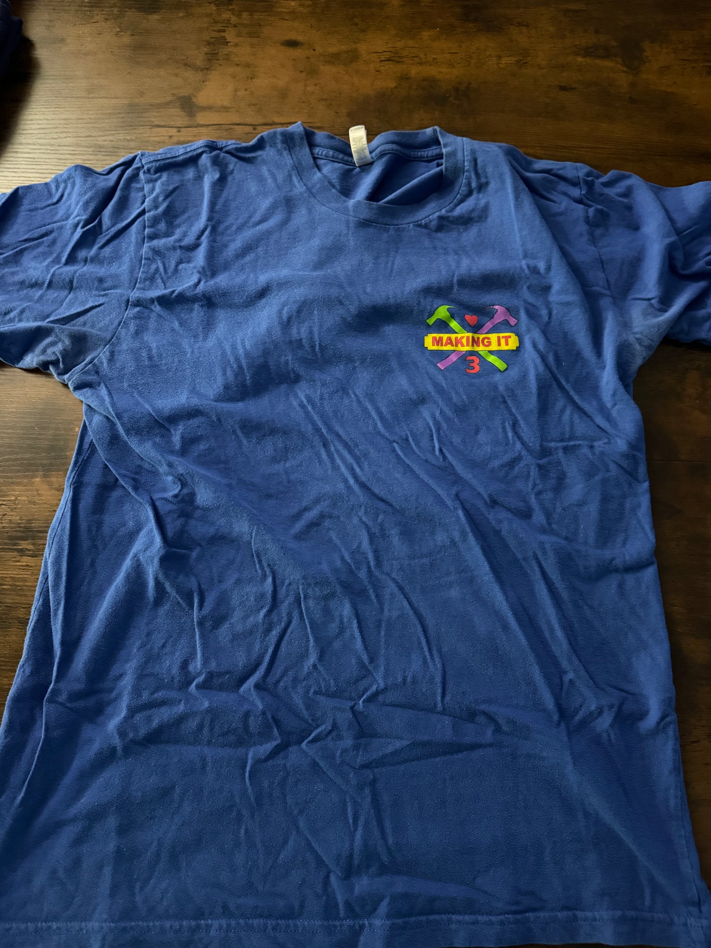 Making It NBC Season 3 Commerative Tshirt Men’s Large RARE FIND