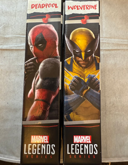 Marvel Legends DEADPOOL & WOLVERINE Movie Lot of 2 - New Sealed