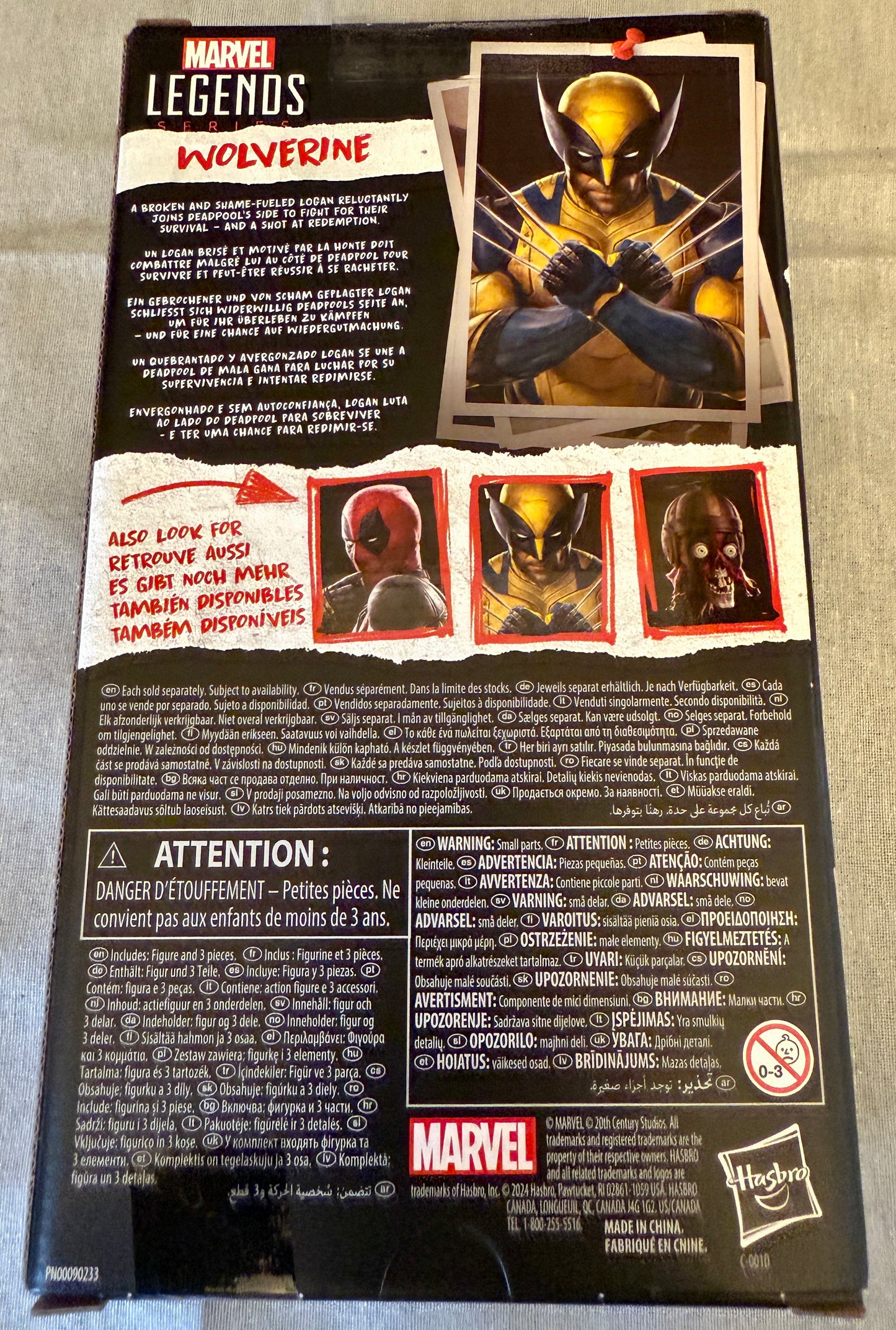 Marvel Legends Deadpool & Wolverine Wolverine 6" Action Figure Brand New Sealed