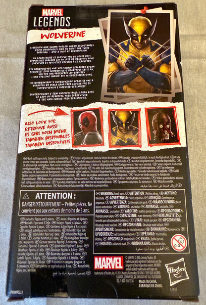 Marvel Legends Deadpool & Wolverine Wolverine 6" Action Figure Brand New Sealed