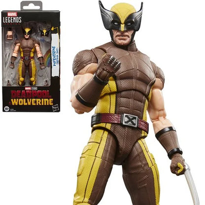 Marvel Legends Wolverine Brown Suit + Jubilee X-Men ‘97 6” Figure Bundle
