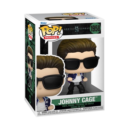Funko Pop! Movies Johnny Cage (Mortal Kombat II) (2026) Vinyl #1958 w/ Protector