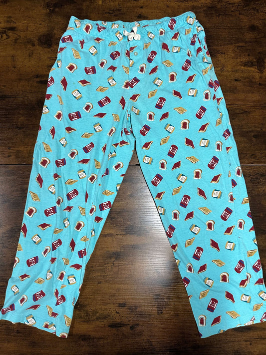Pajamas Open Leg Joe Boxer PB&J Lounge Pants soft comfort peanut butter jelly