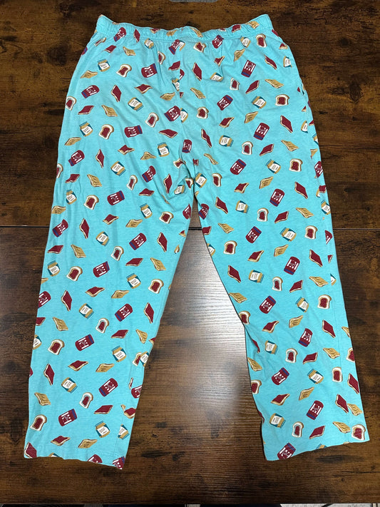 Pajamas Open Leg Joe Boxer PB&J Lounge Pants soft comfort peanut butter jelly