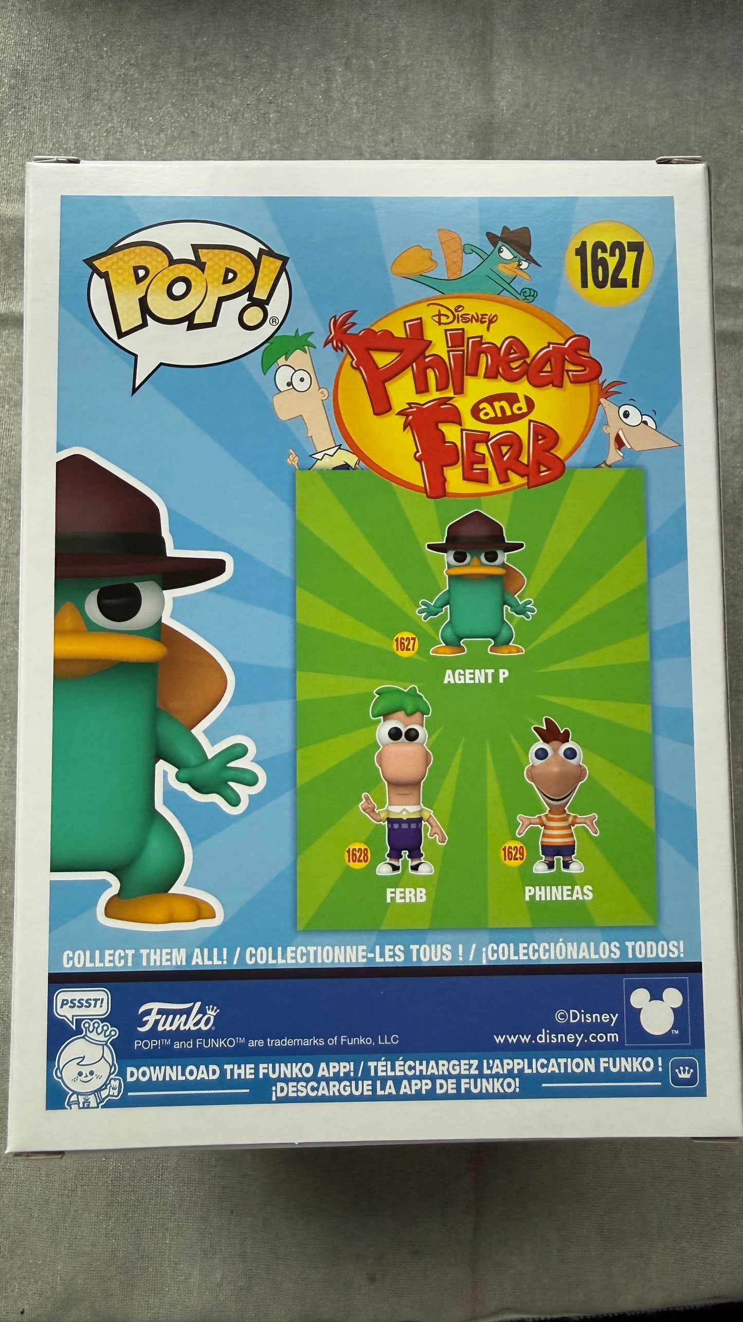 Phineas and Ferb Agent P Funko Pop! Vinyl Figure #1627