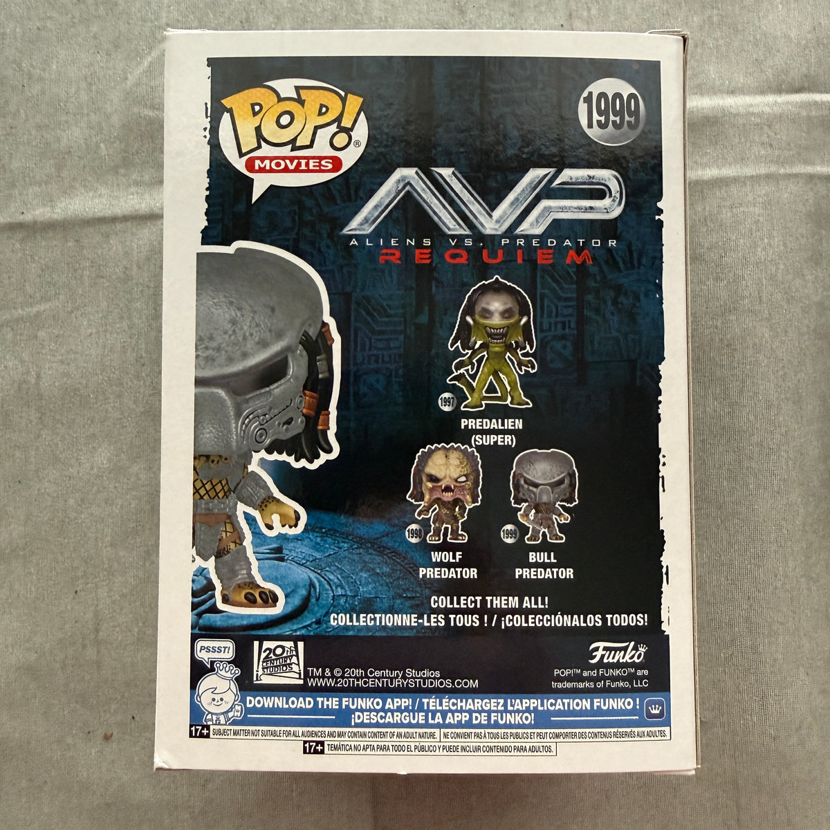 Aliens vs. Predator: Requiem Bull Predator Funko Pop! Vinyl Figure #1999