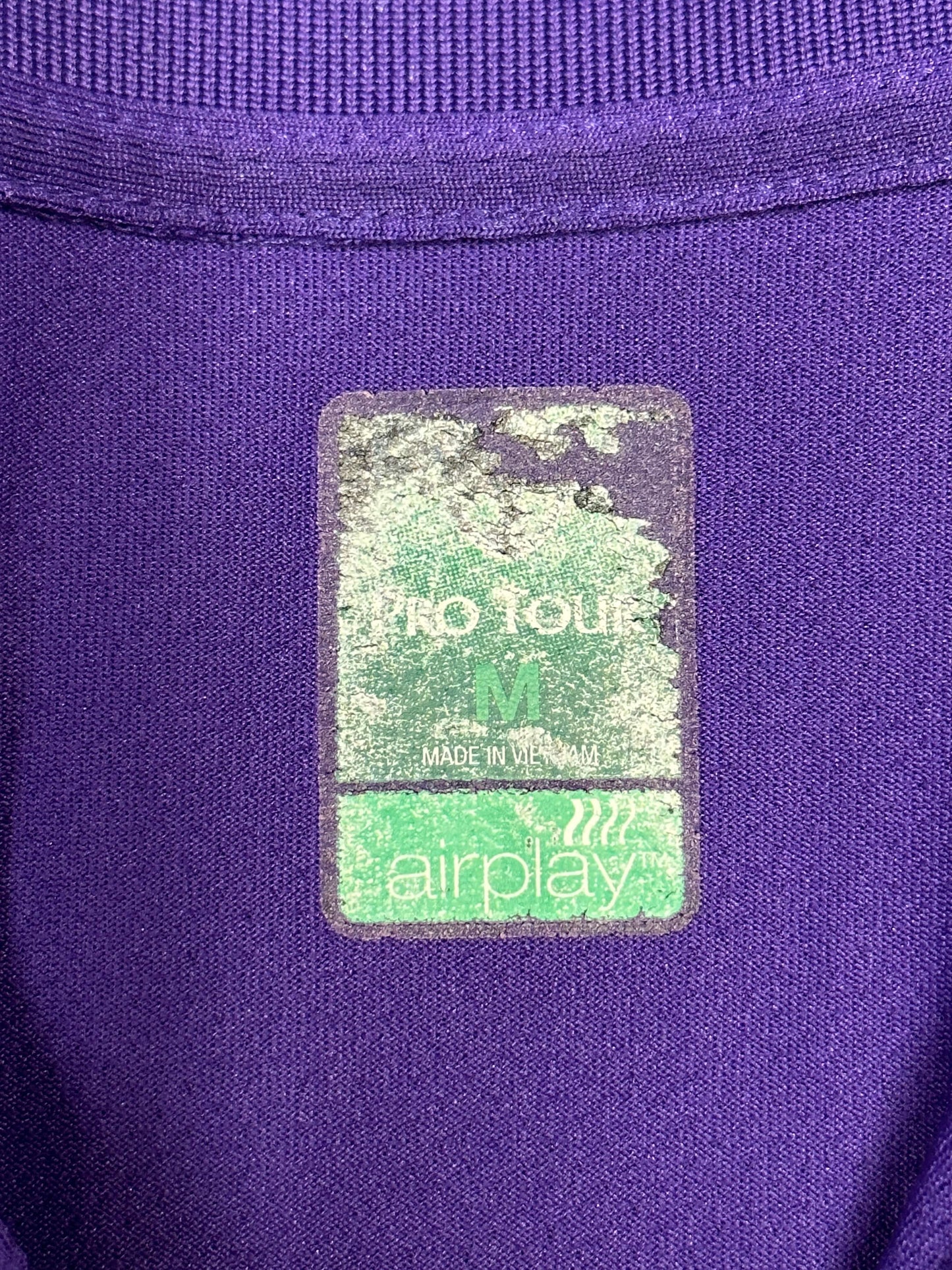 Pro Tour Golf Shirt Men's Breathable Moisture-Wicking Collard Athletic Course