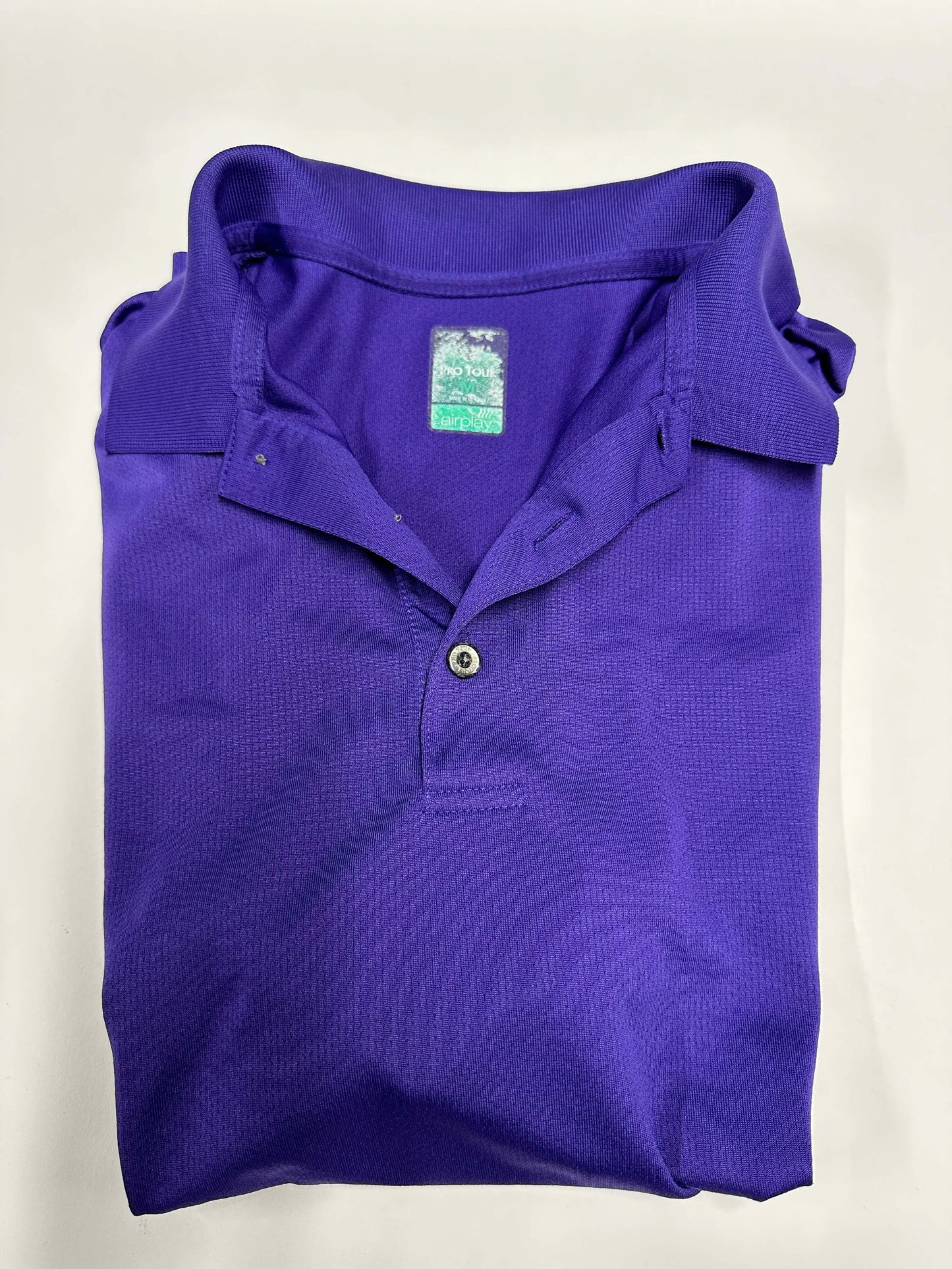 Pro Tour Golf Shirt Men's Breathable Moisture-Wicking Collard Athletic Course