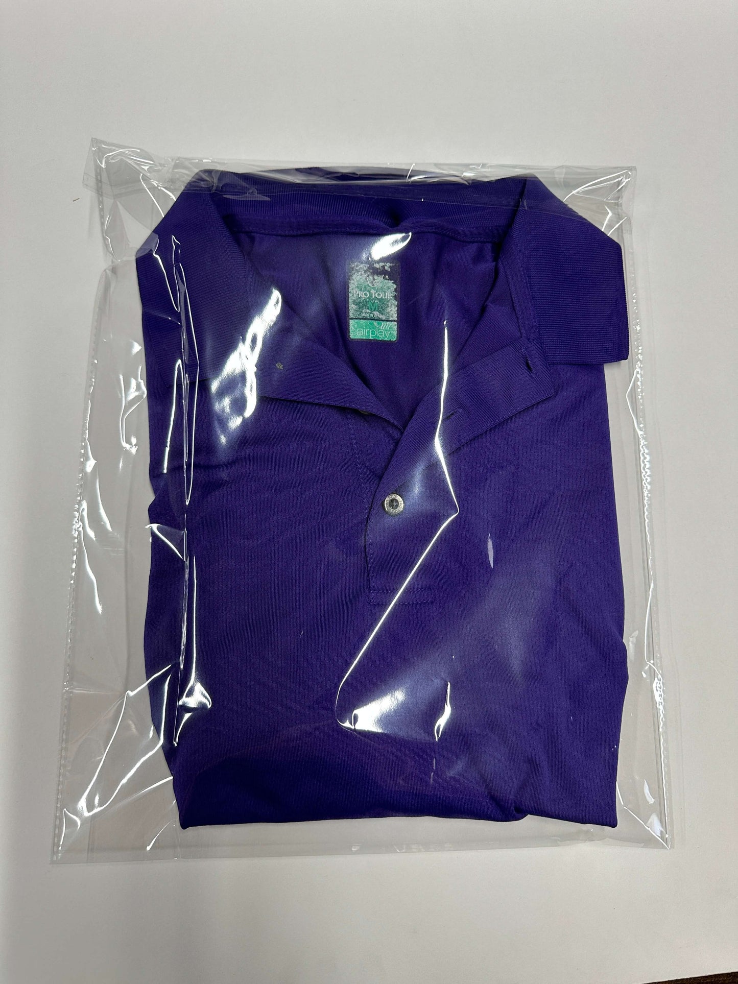 Pro Tour Golf Shirt Men's Breathable Moisture-Wicking Collard Athletic Course