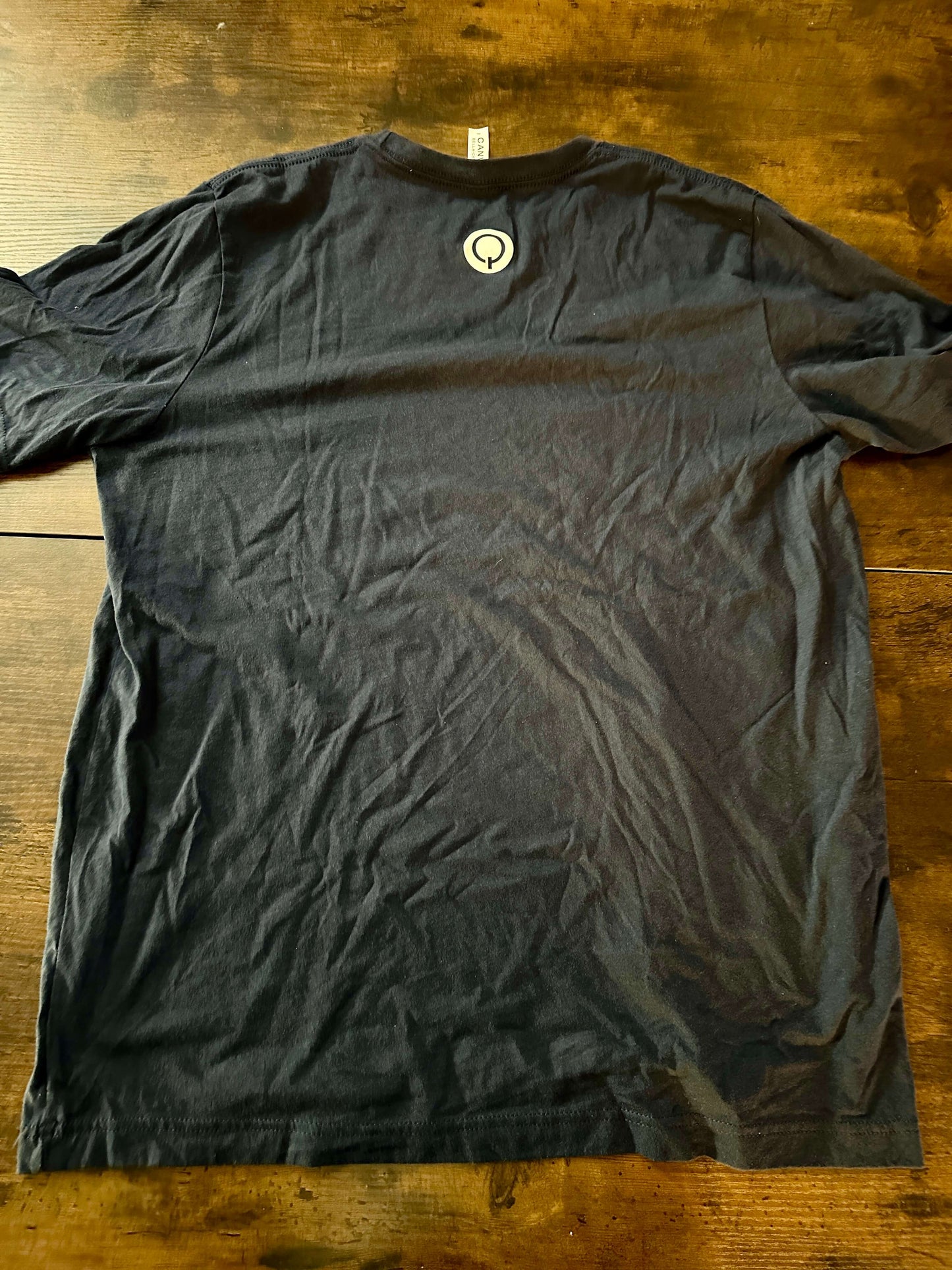 Quixote by Sunset Studios Navy Blue T-shirt Mens XL