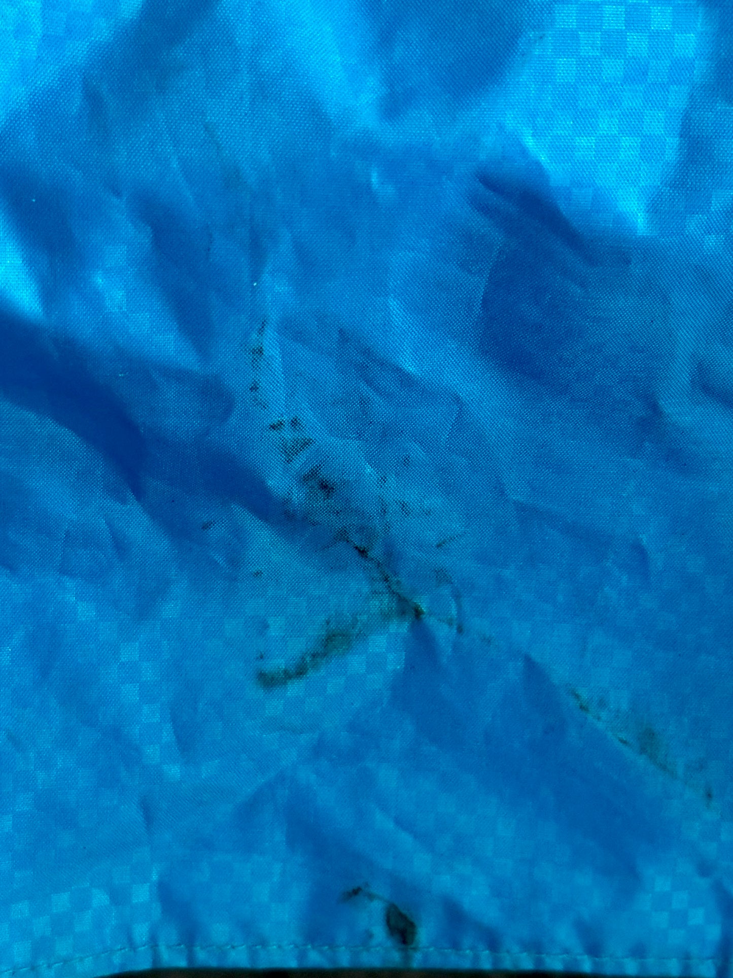 Rain Jacket 2XL Blue Hooded Tenjin Long