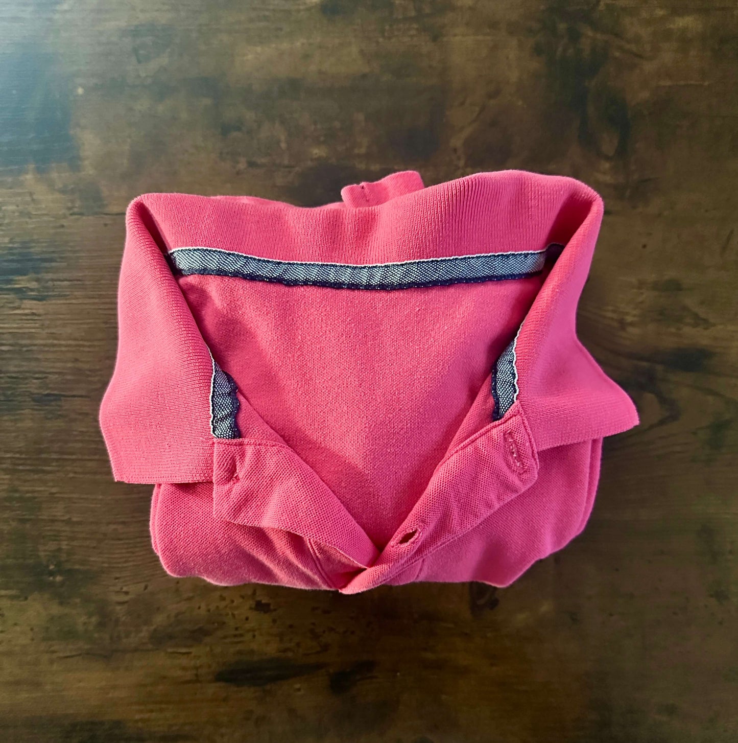 Saddlebred Short Sleeve Polo Shirt Men's Large Pink Refurbished